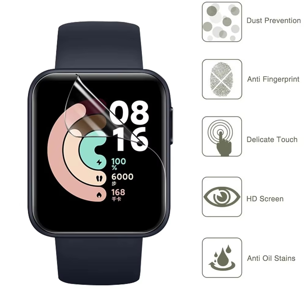 Hydrogel Film untuk Xiaomi Red - Smartwatch Watches Xiaomi ulasan dan harga