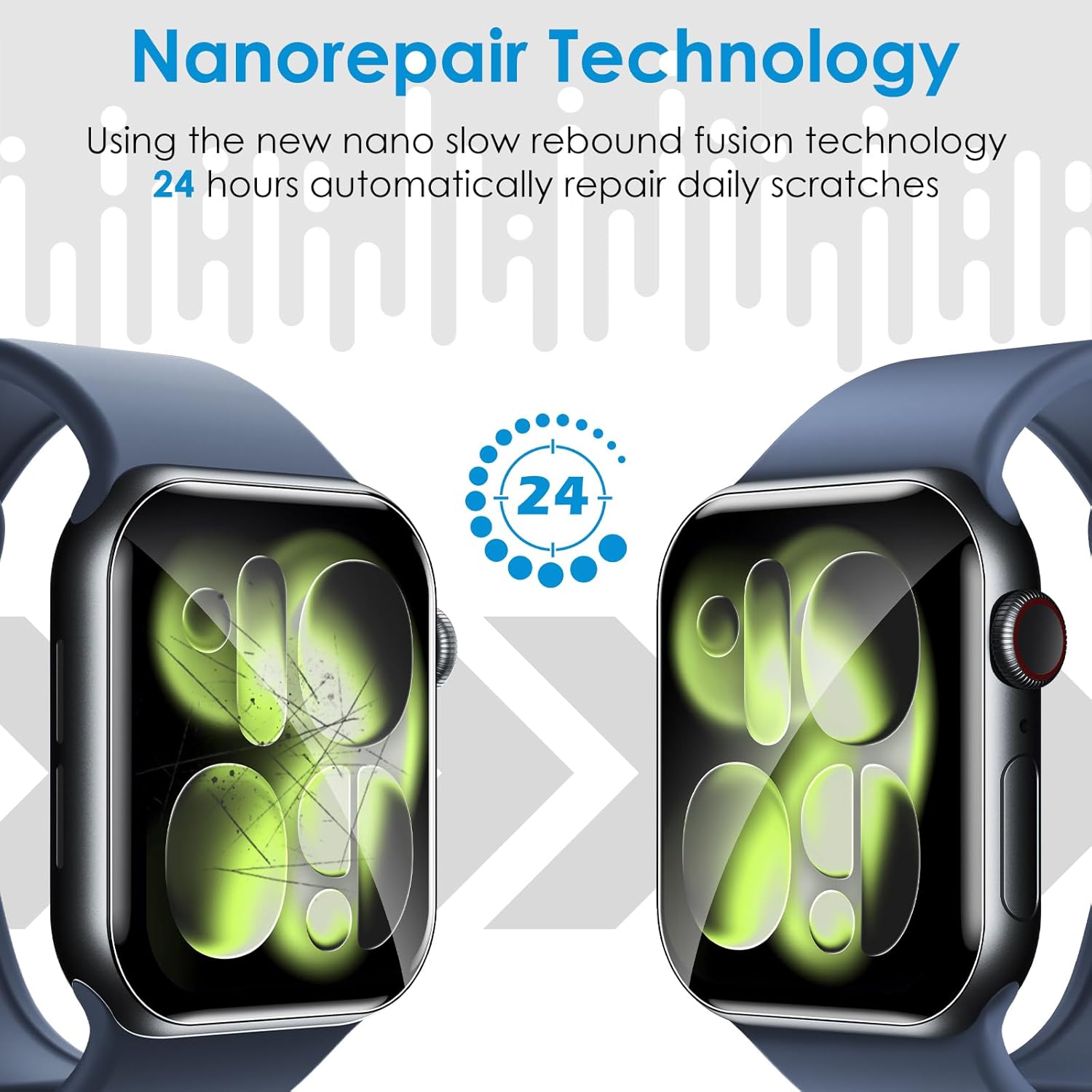 1-10 Buah Film Hidrogel untuk  - Smart Watch Screen Protector ulasan dan harga