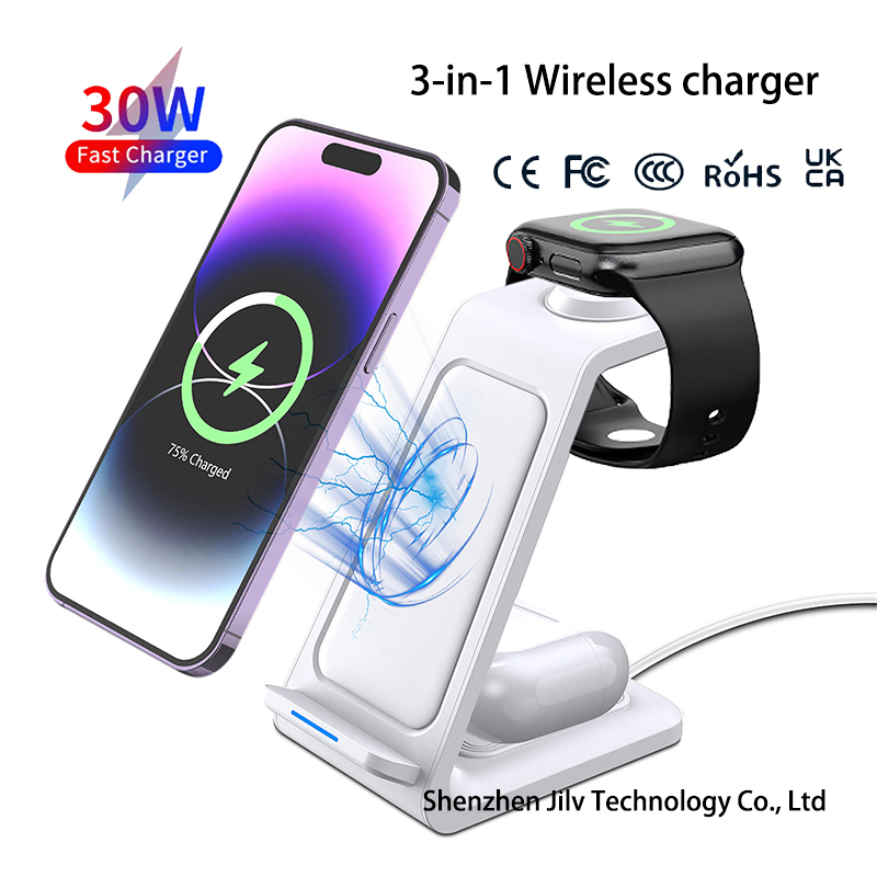 15W 3 in 1 Pengisi Daya Nirkab - Smartwatch Watches Xiaomi ulasan dan harga