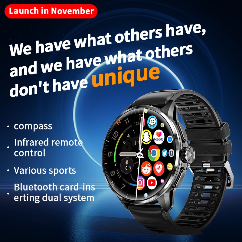 Jam Tangan Pintar H100 Layar A - Smartwatch Watch Whatsapp ulasan dan harga