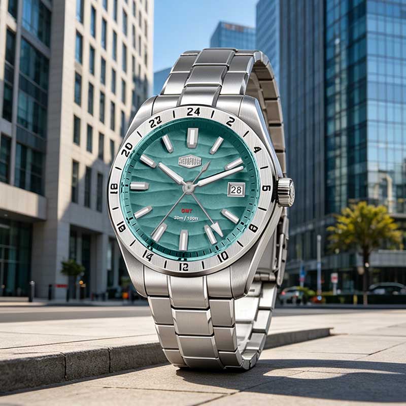 HEROFORCE Jam Tangan Pria GMT  - Timex Watches Smartwatch ulasan dan harga